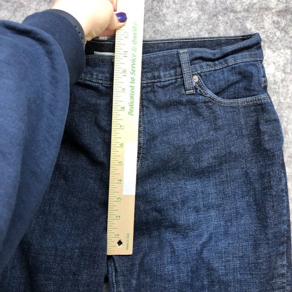 Levis Jeans Womens Size 16 Bootcut 512 Perfectly Slimming Stretch Flap Pockets - Picture 7 of 10